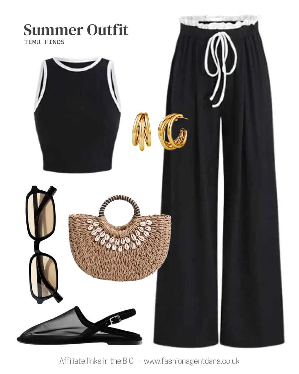 Summer 2025 Trends outfit collage