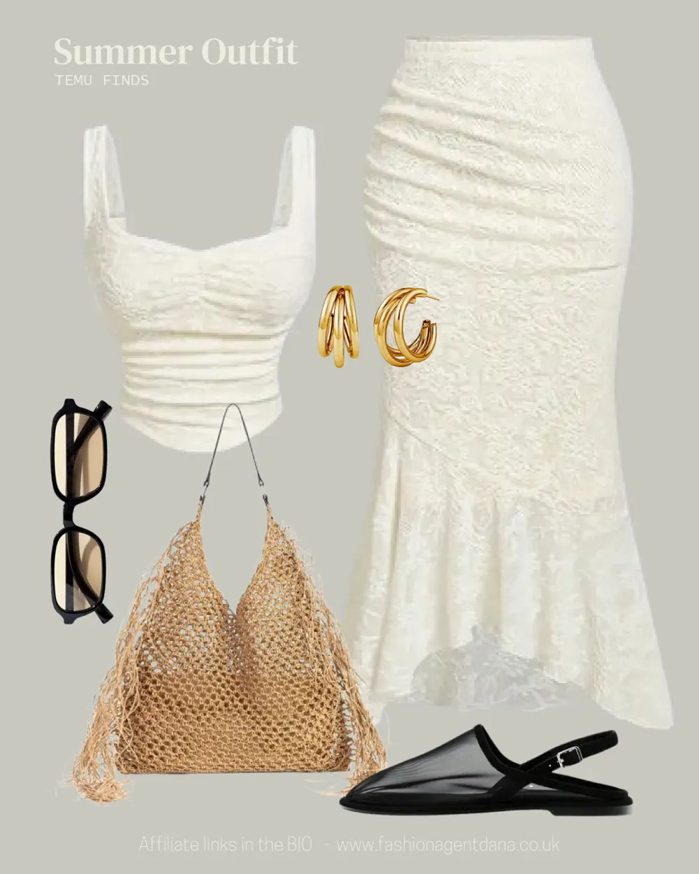 Summer 2025 Trends outfit collage