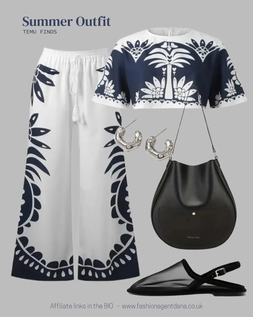 Effortlessly Chic outfit collage