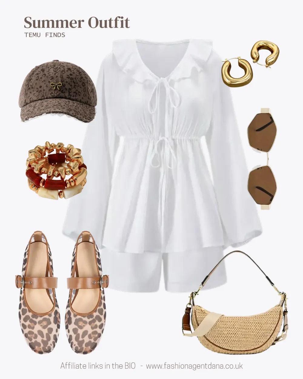 Effortlessly Chic outfit collage