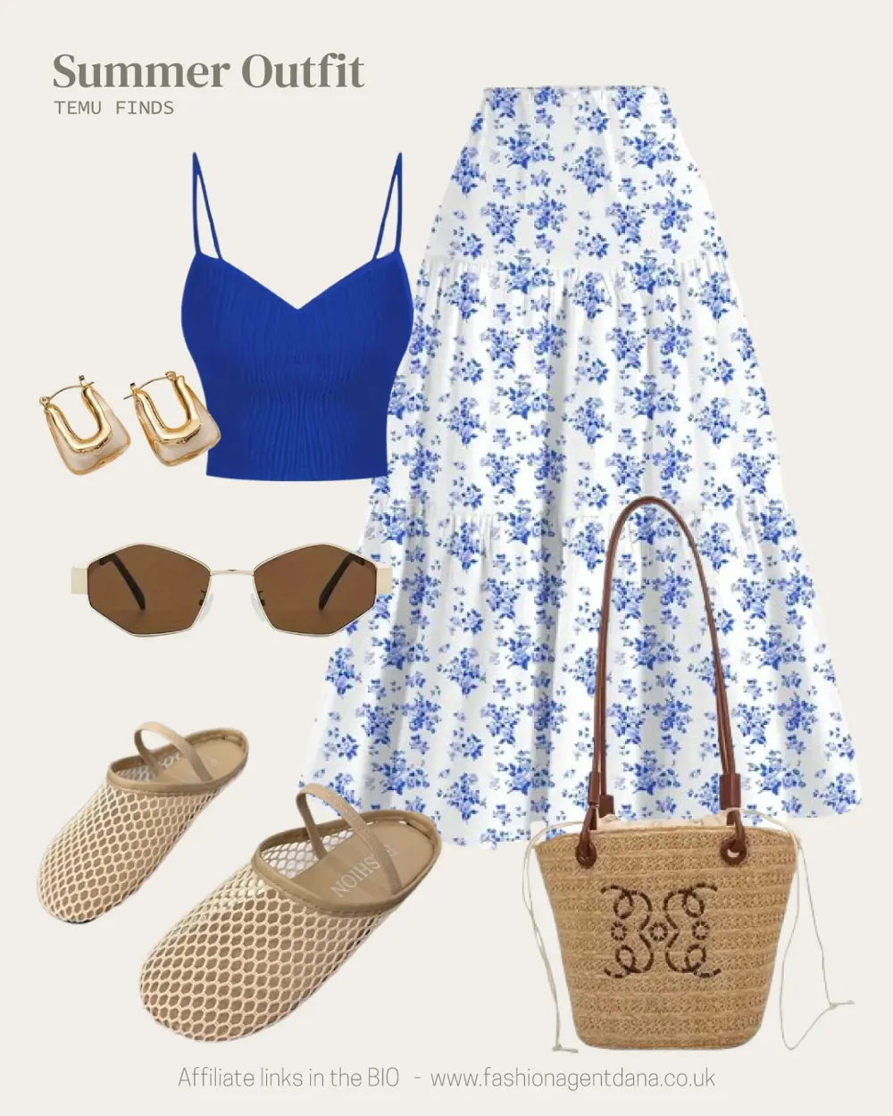Effortlessly Chic outfit collage
