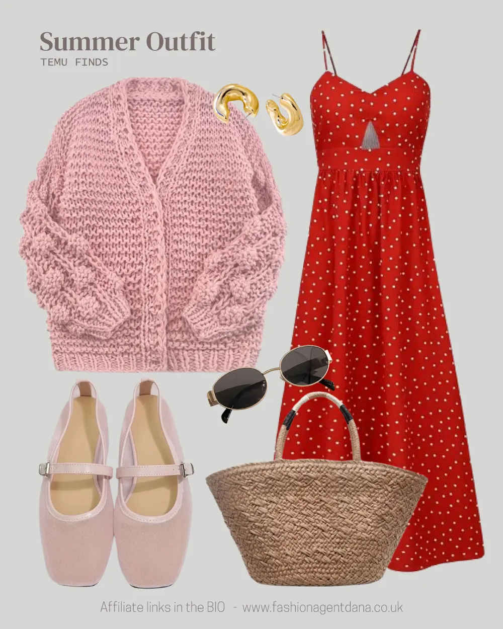 Effortlessly Chic outfit collage