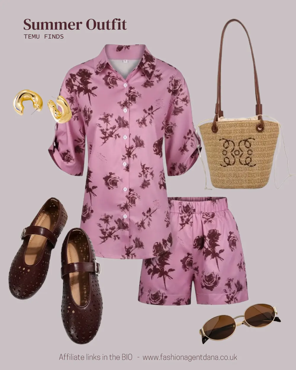 Effortlessly Chic outfit collage