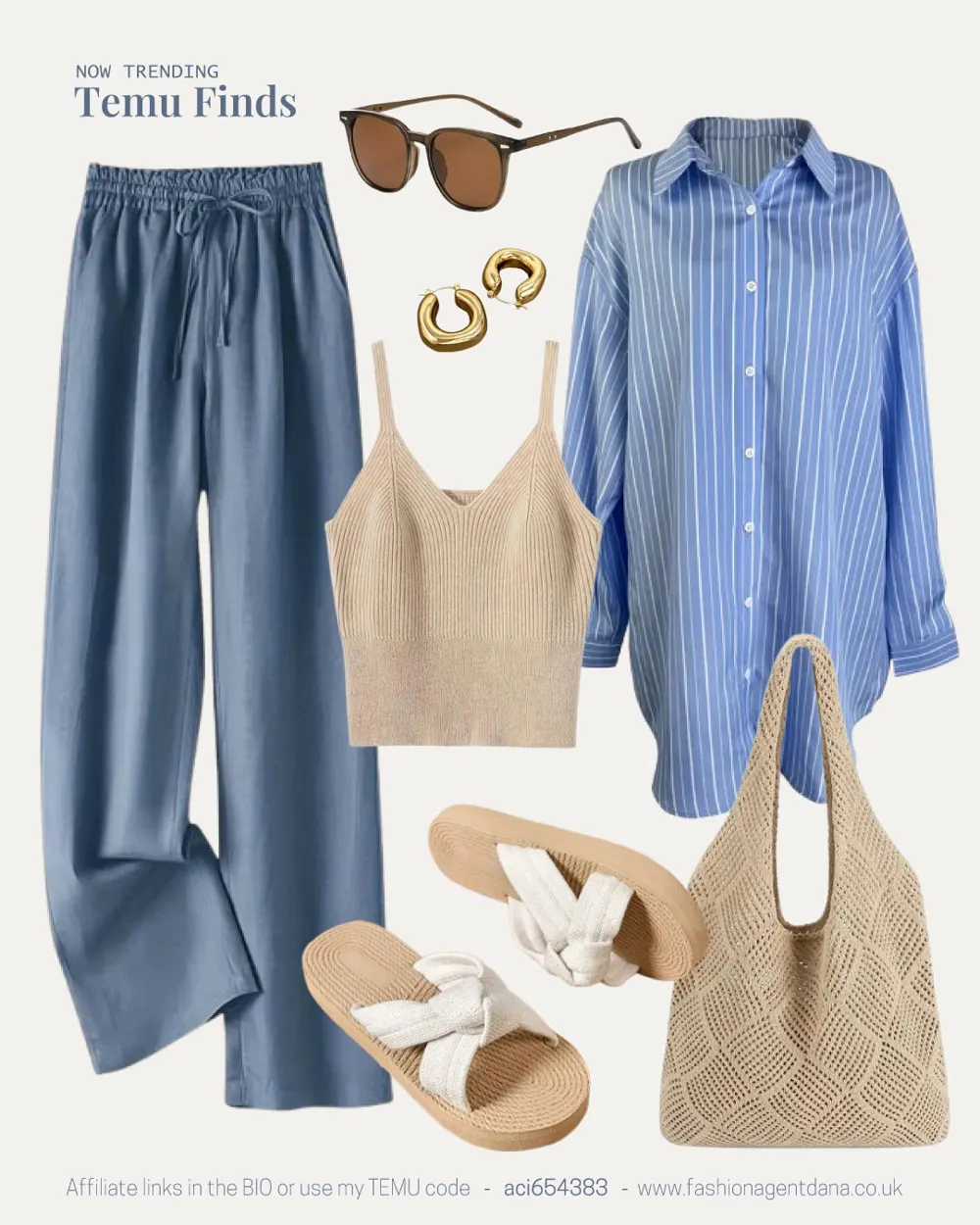 Now Trending outfit collage