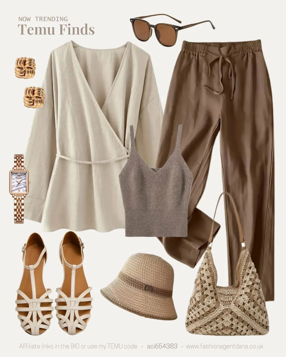 Now Trending outfit collage