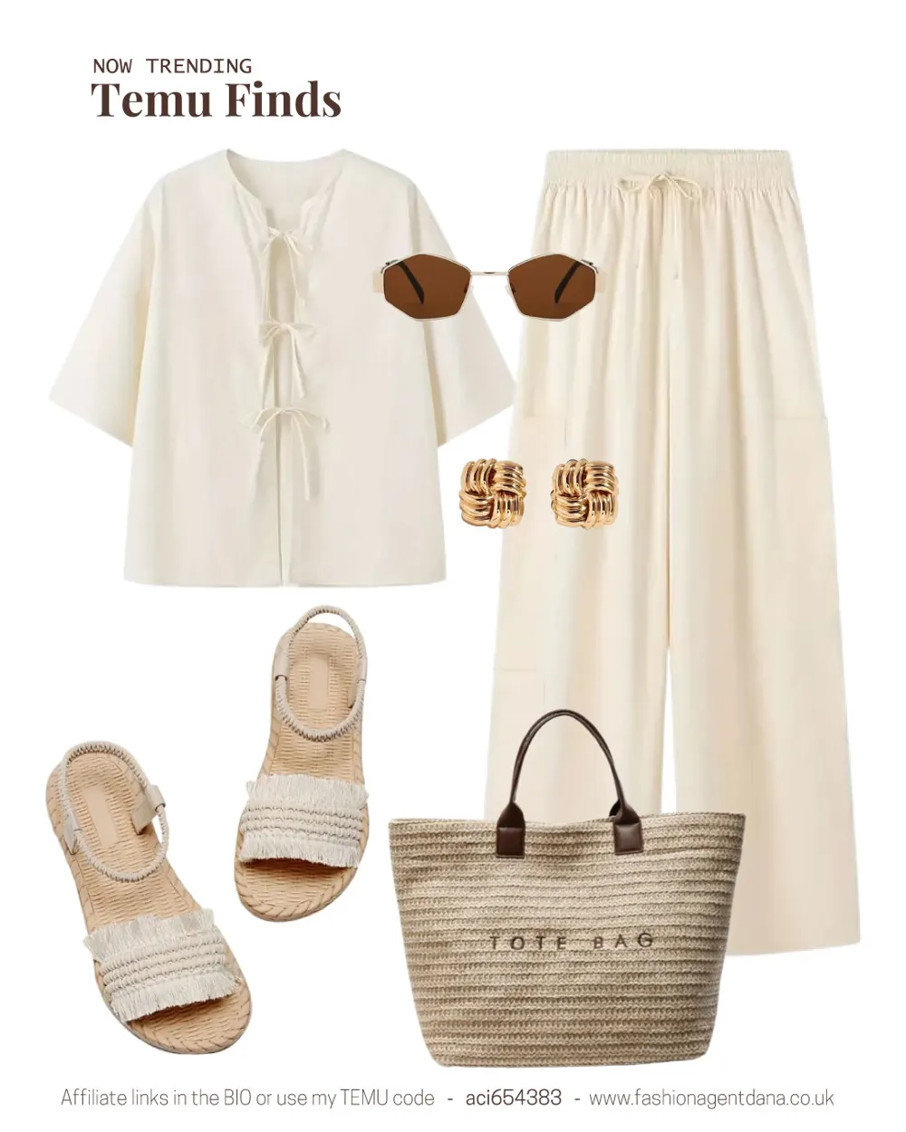 Now Trending outfit collage