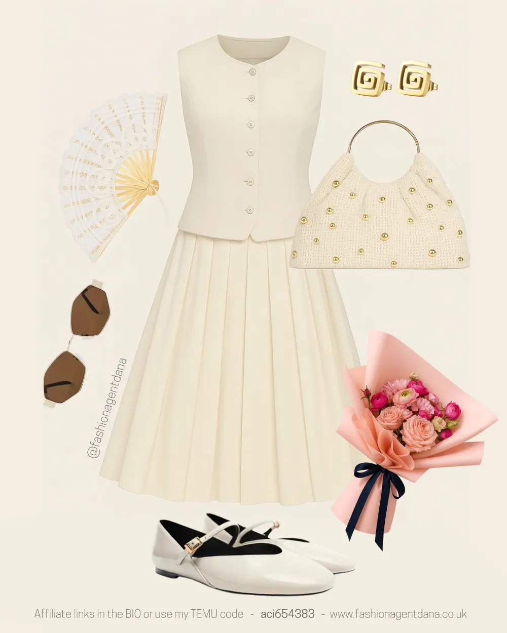 Summer Vibes outfit collage
