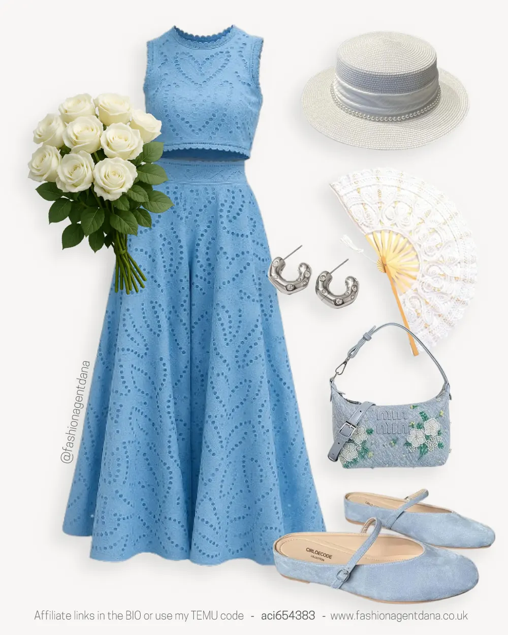 Summer Vibes outfit collage