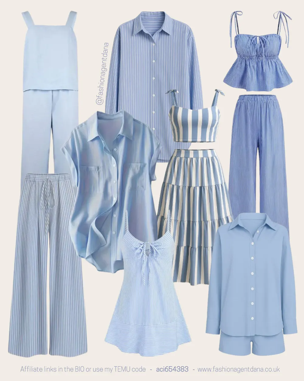 Resort Style - Spring/Summer 2025 Trends outfit collage