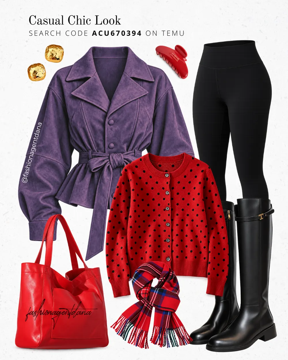 Casual Chic Look outfit collage