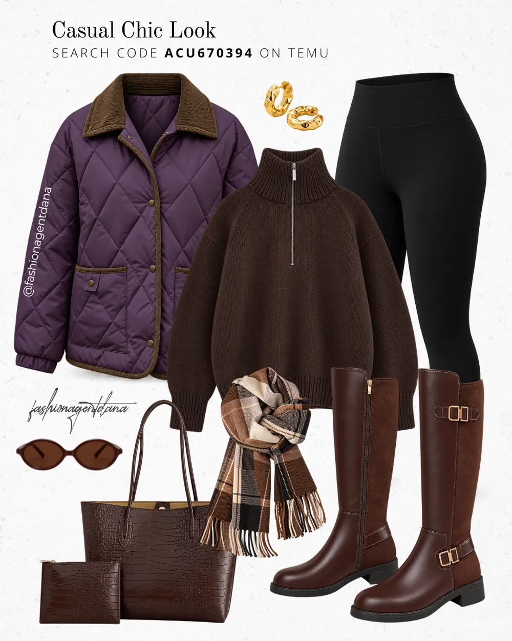 Casual Chic Look outfit collage