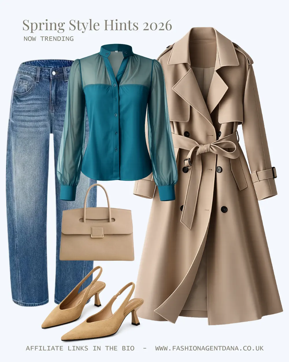 Now Trending outfit collage