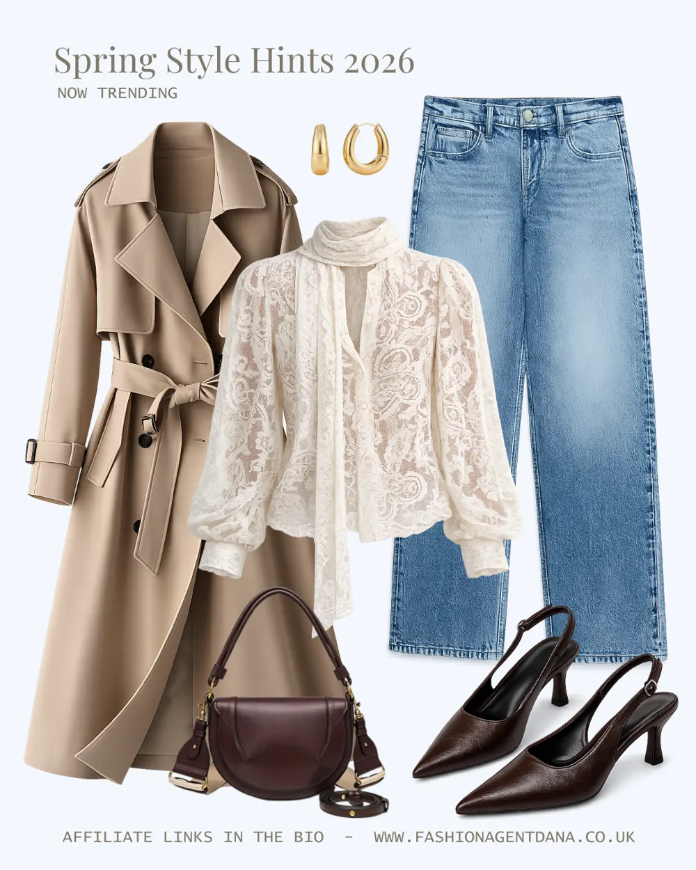 Effortless style outfit collage