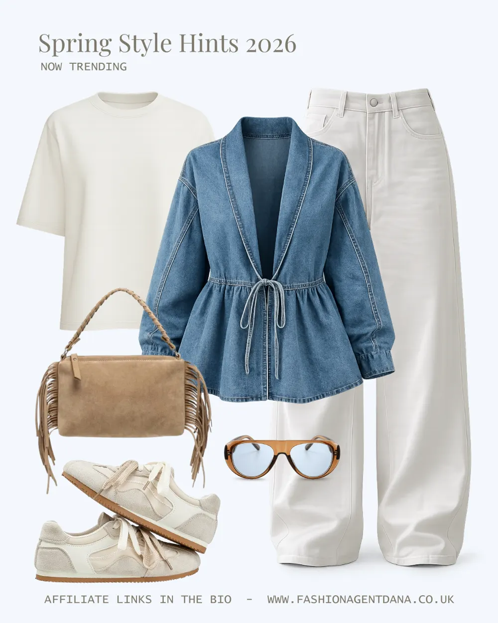 Effortless style outfit collage