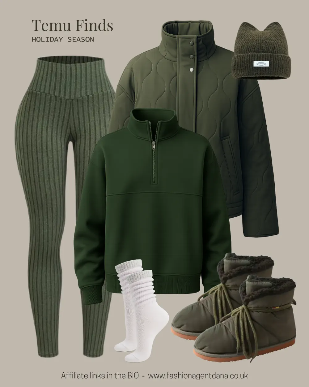 Cosy Season outfit collage