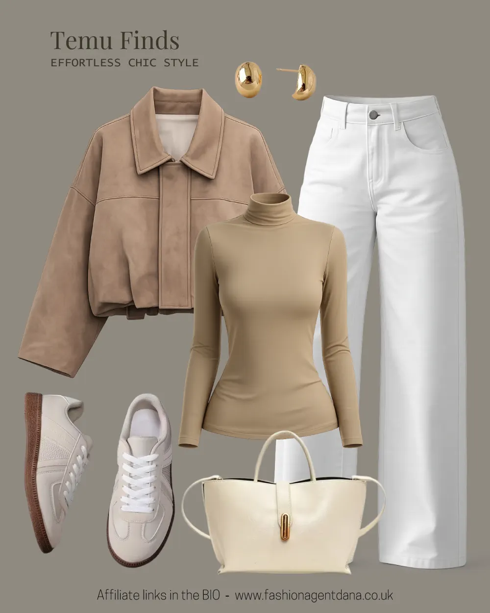 Effortless style outfit collage