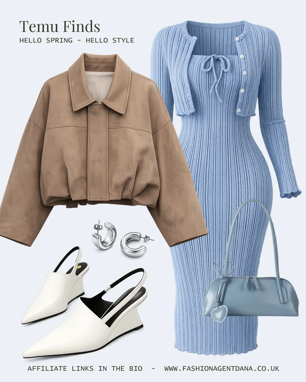 Spring Vibes outfit collage