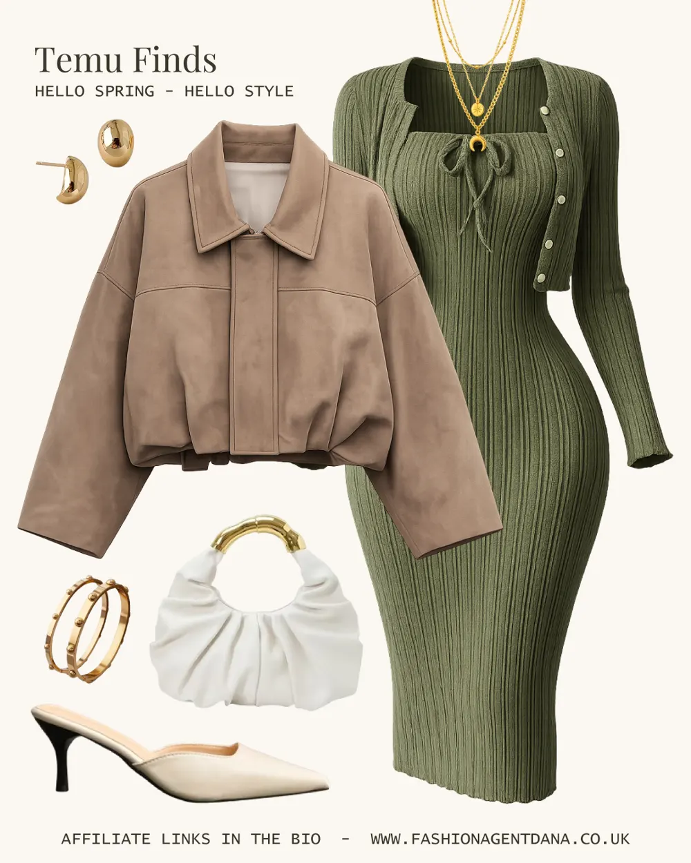 Spring Vibes outfit collage