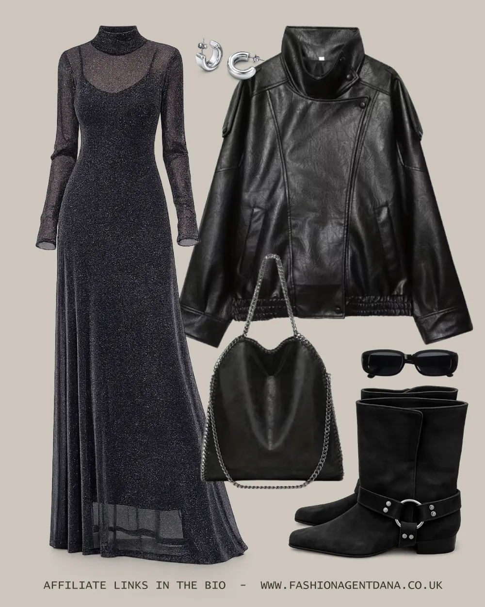 Effortless Chic style outfit collage