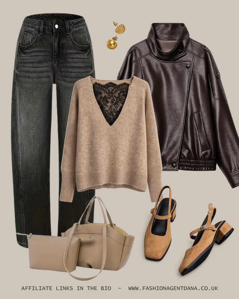 Effortless Chic style outfit collage