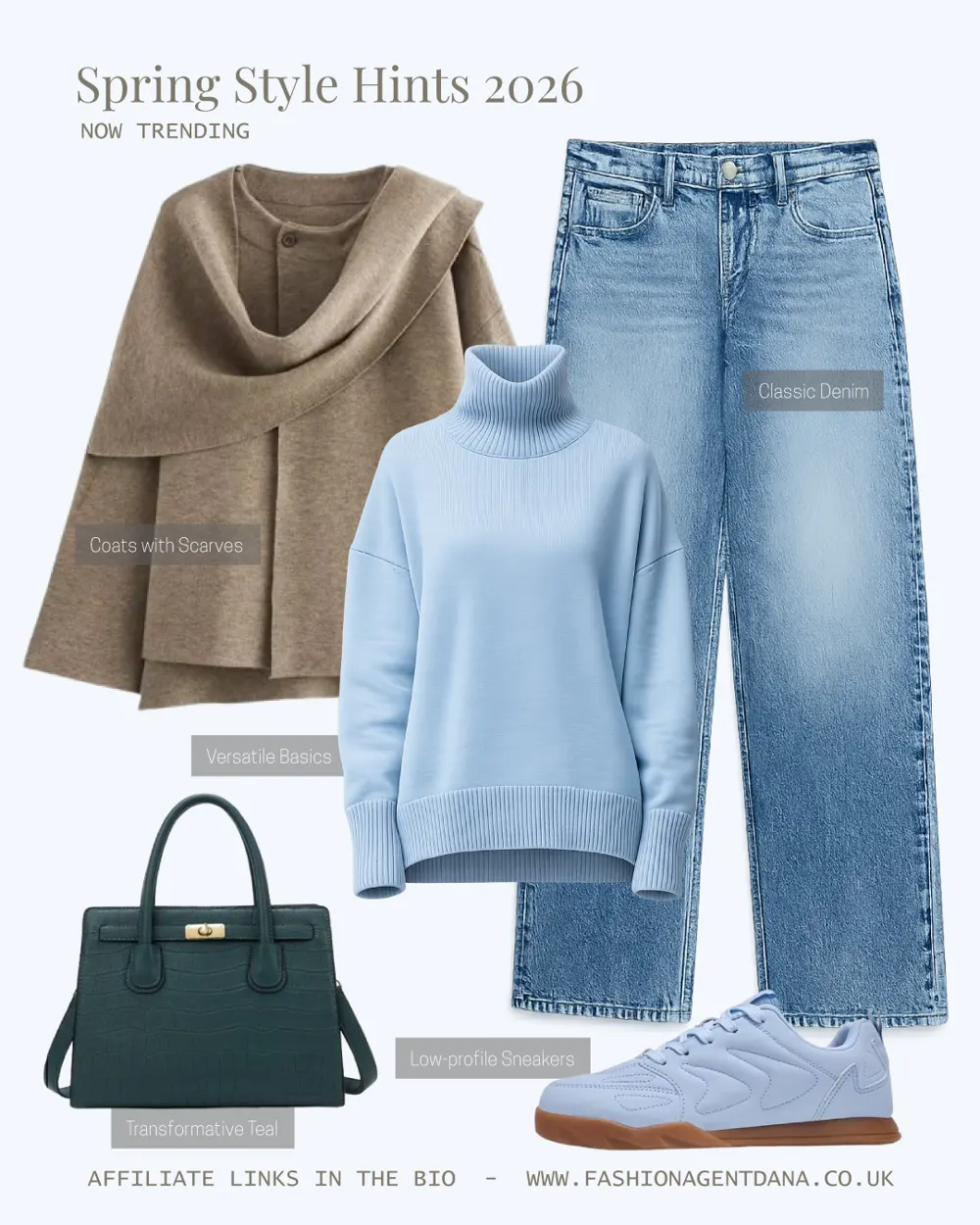Now Trending outfit collage