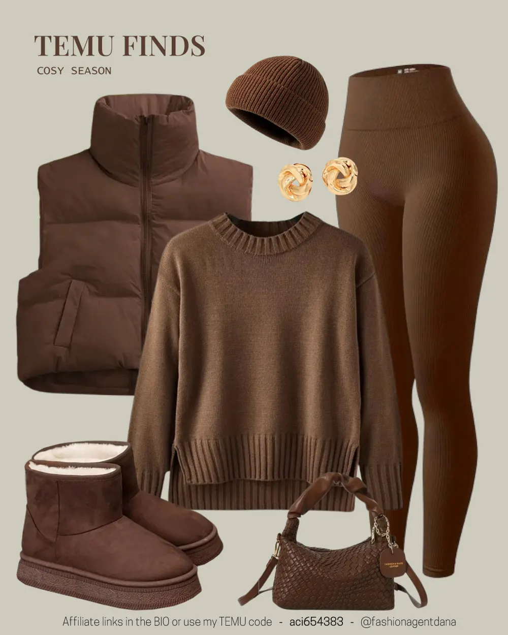 Cosy Season outfit collage
