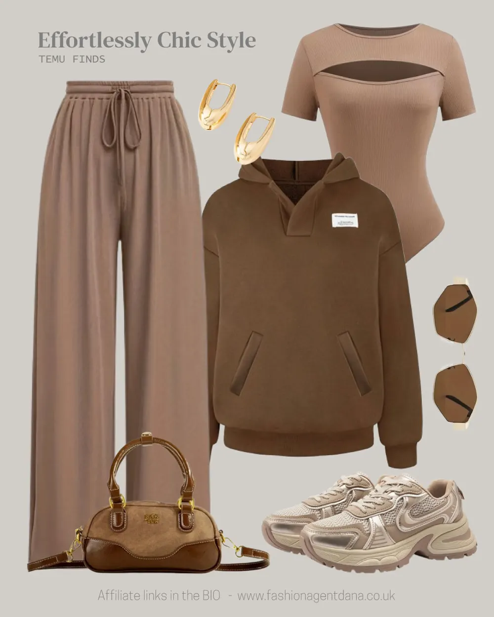 Effortlessly Chic outfit collage