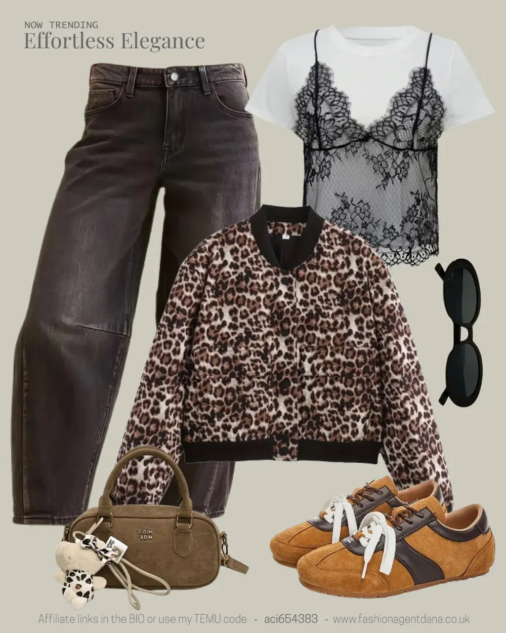 Effortlessly Chic outfit collage