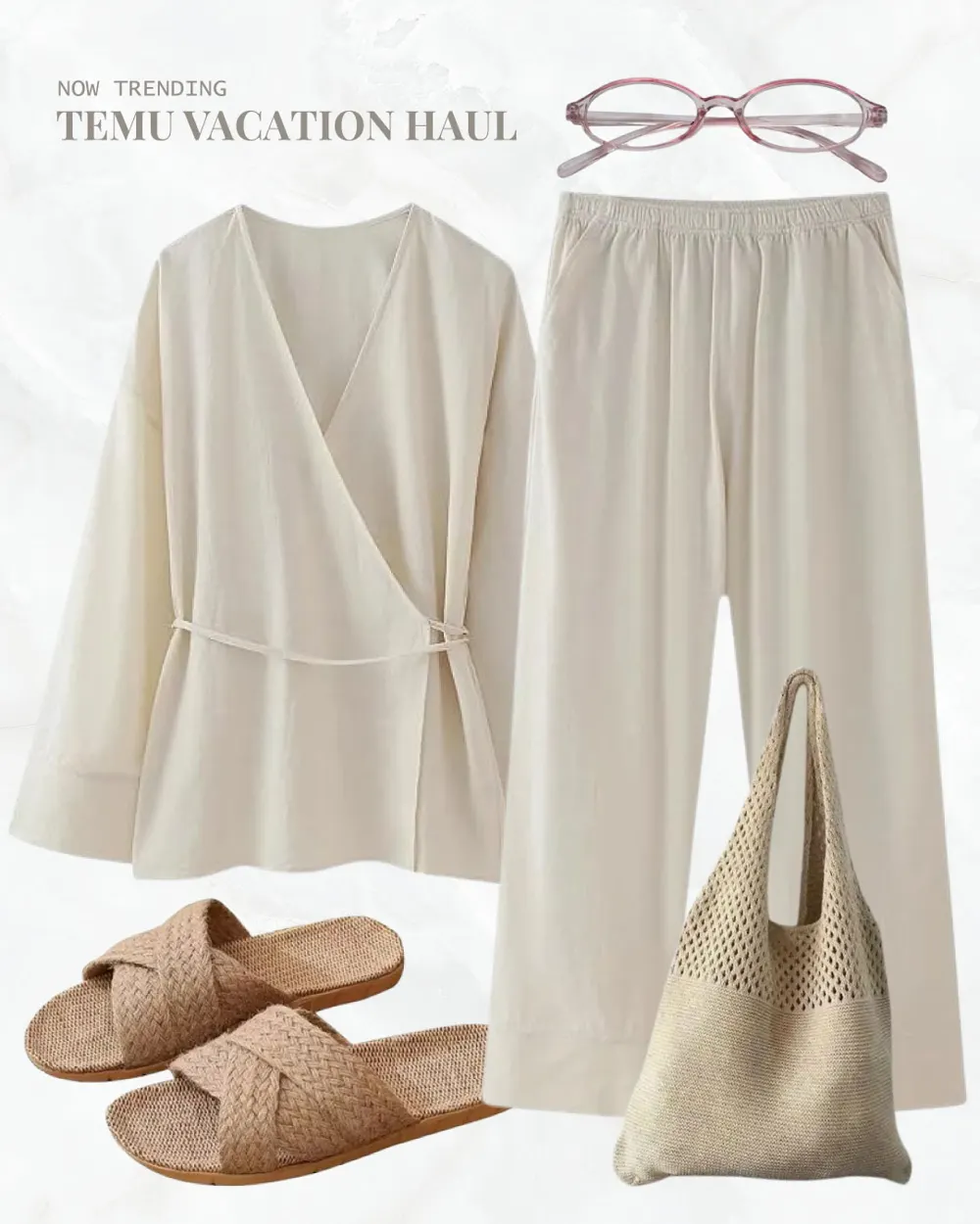 Chic Vacation Attire: Spring/Summer 2025 Trends outfit collage