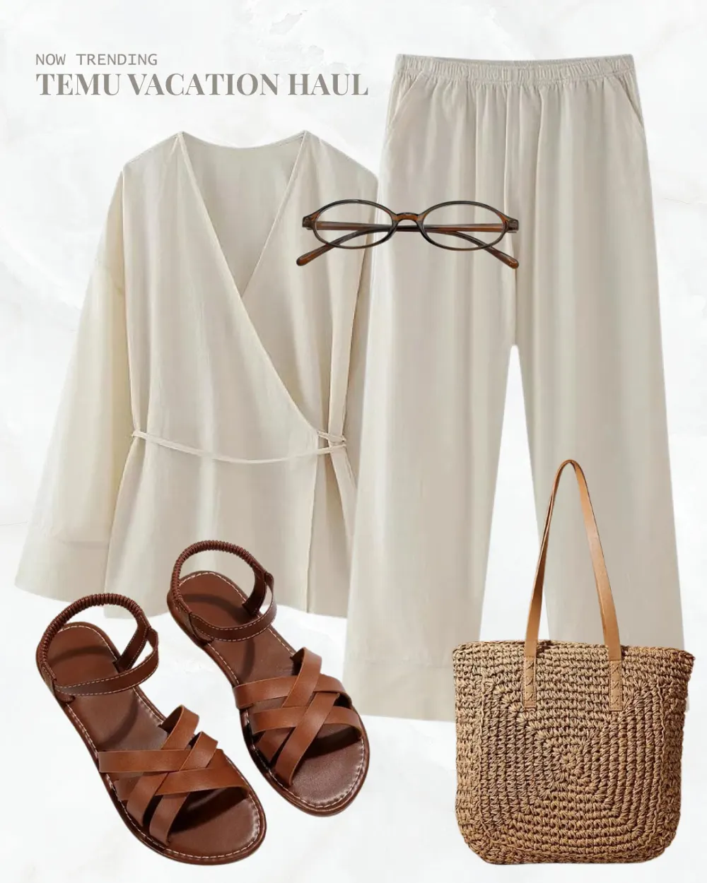 Chic Vacation Attire: Spring/Summer 2025 Trends outfit collage