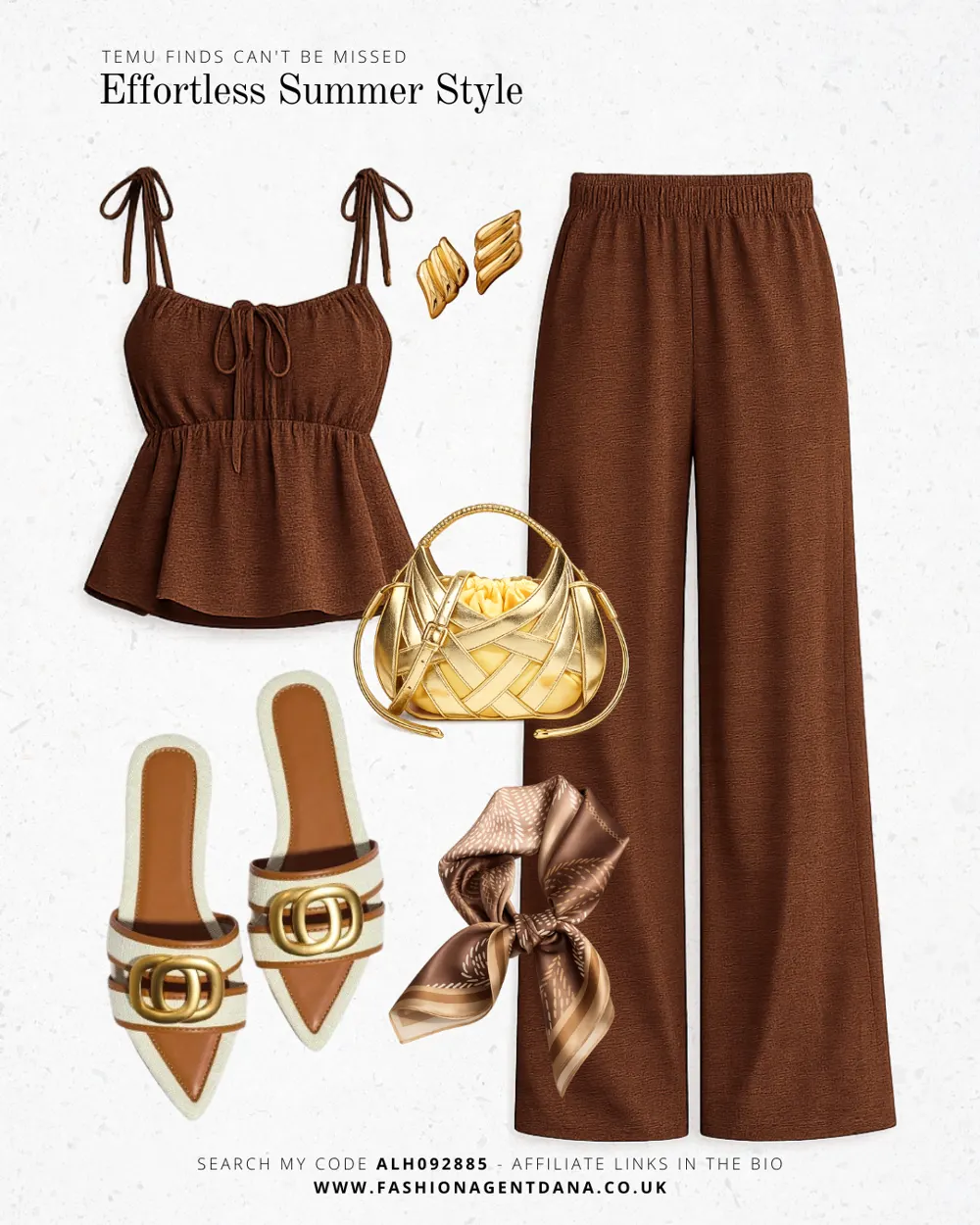 Summer Vibes outfit collage