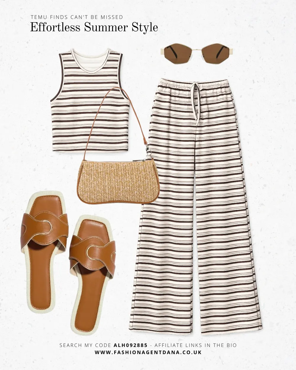 Summer Vibes outfit collage