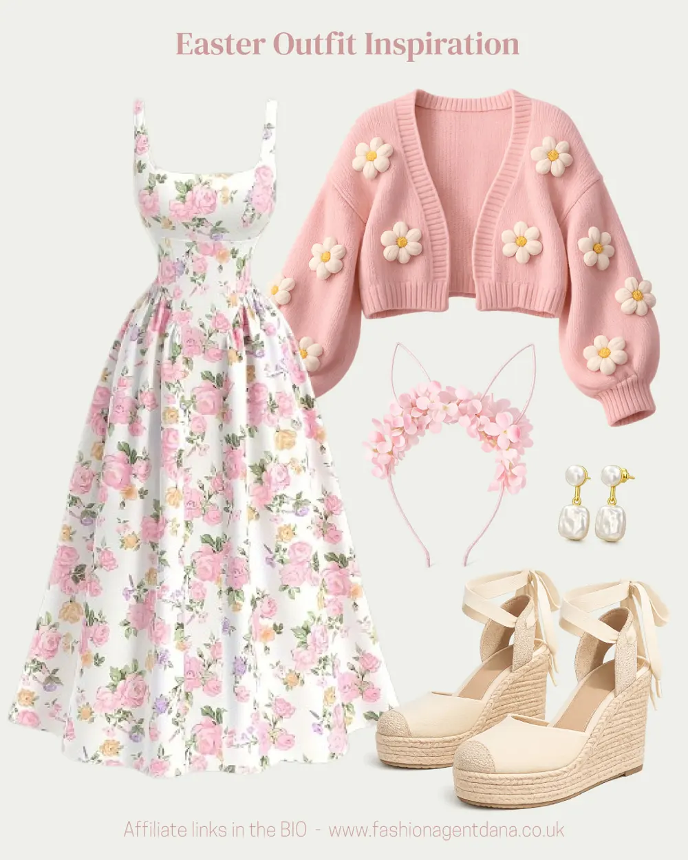 Easter outfit inspiration outfit collage