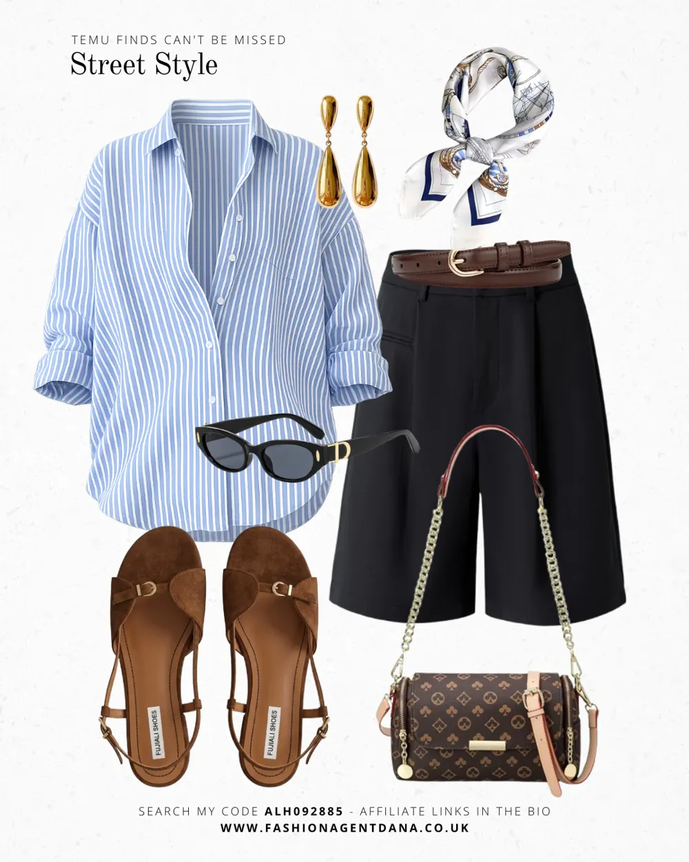Summer Vibes outfit collage