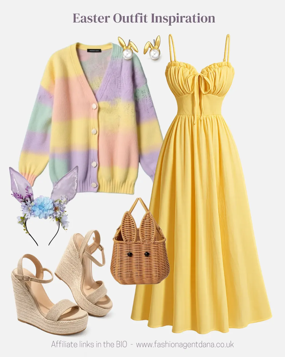 Easter outfit inspiration outfit collage