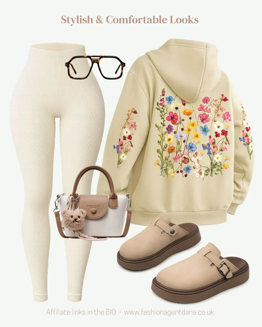 Cosy Spring outfit inspiration outfit collage