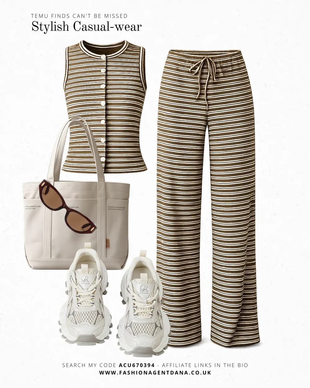 Stylish Casual Look outfit collage