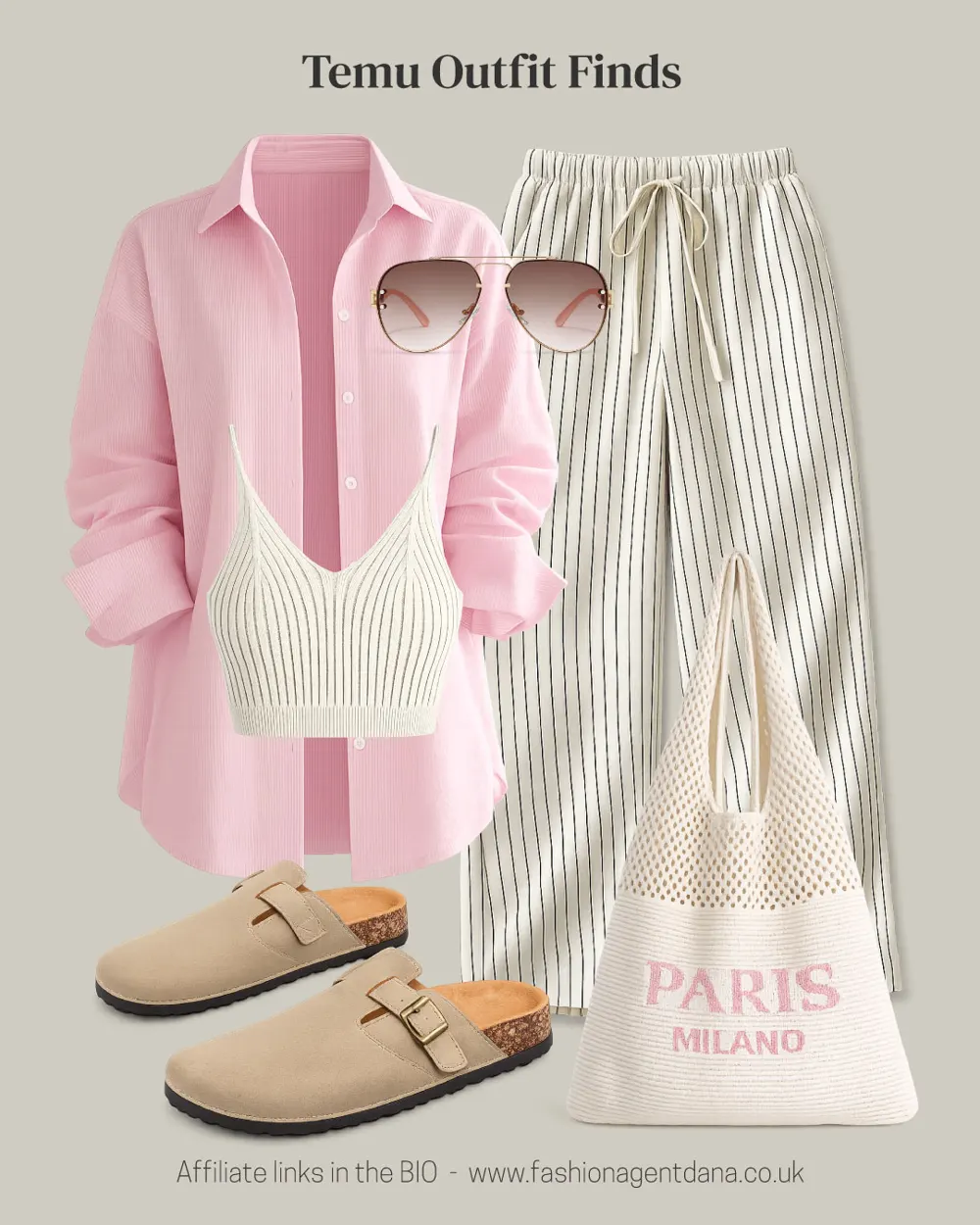 Temu outfit finds outfit collage