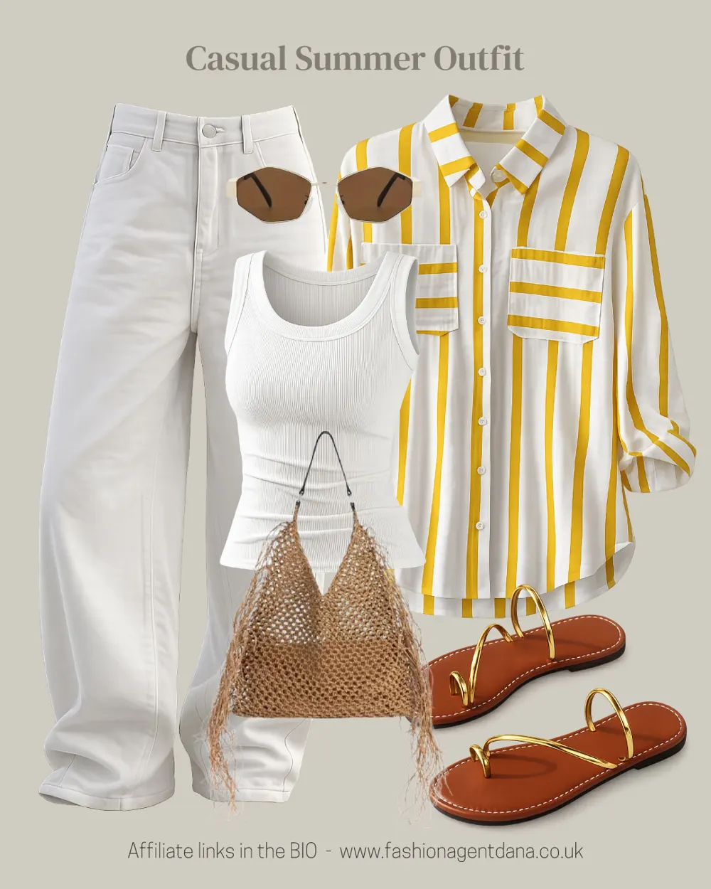 Casual Summer Outfit outfit collage
