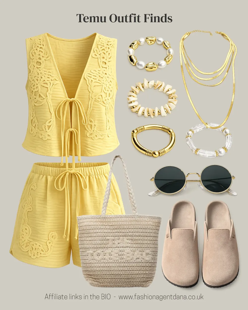 Cute Summer Set outfit collage
