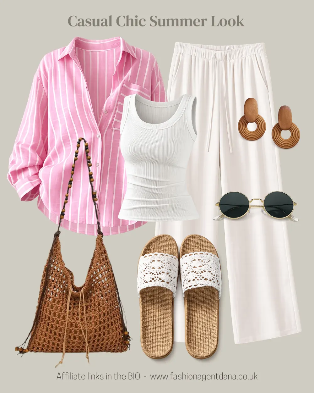 Effortless Summer Style outfit collage