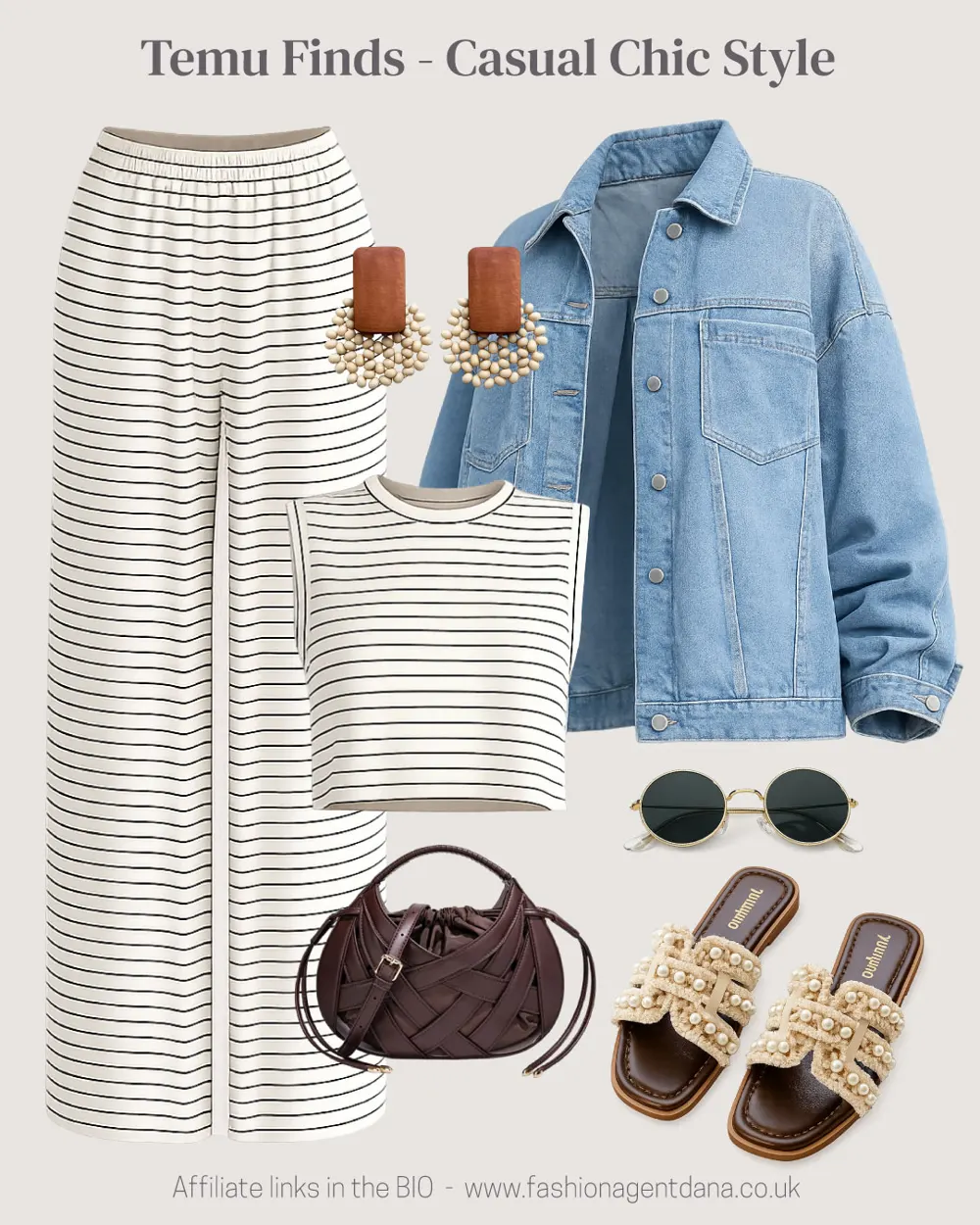 Casual chic Style outfit collage