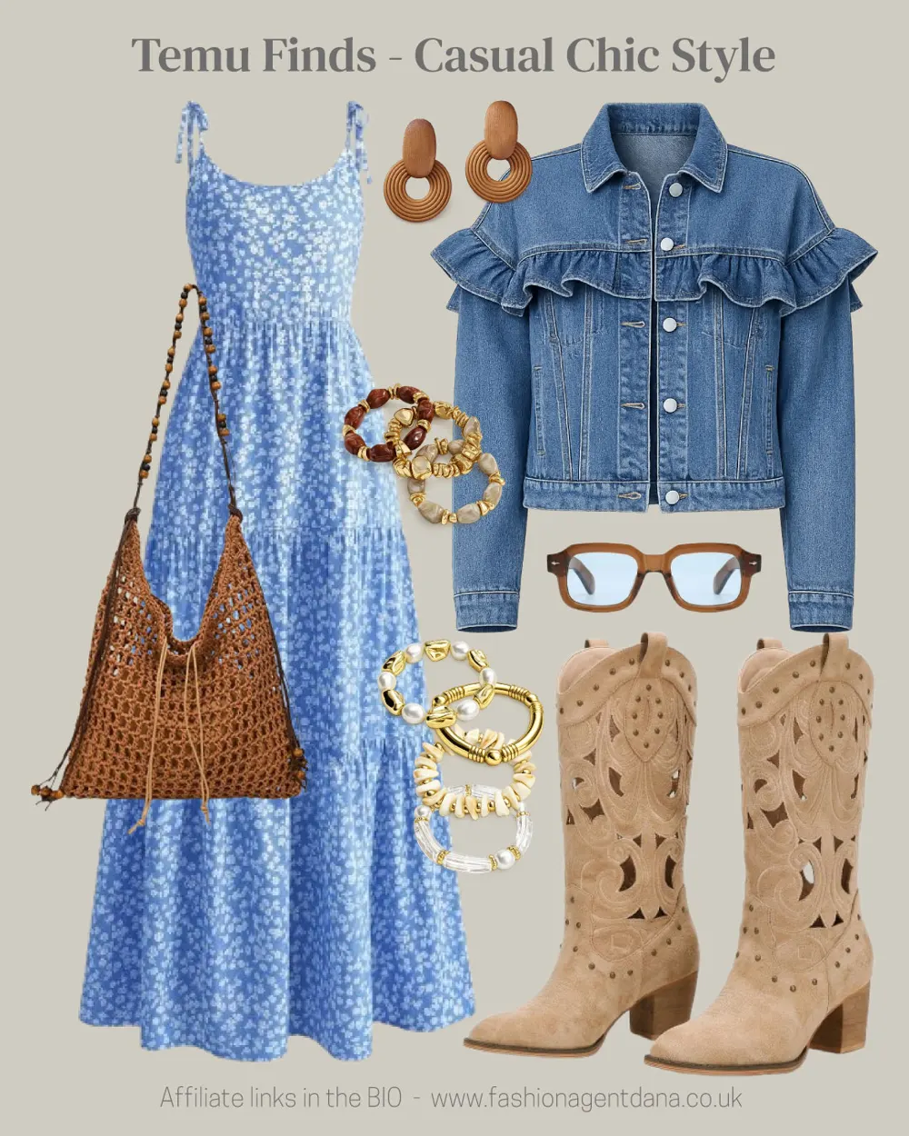 Casual chic Style outfit collage