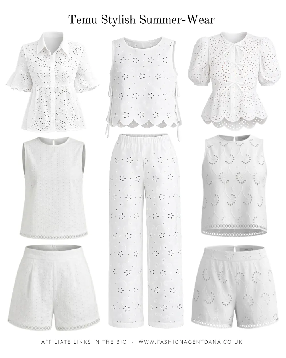 Summer Vibes outfit collage