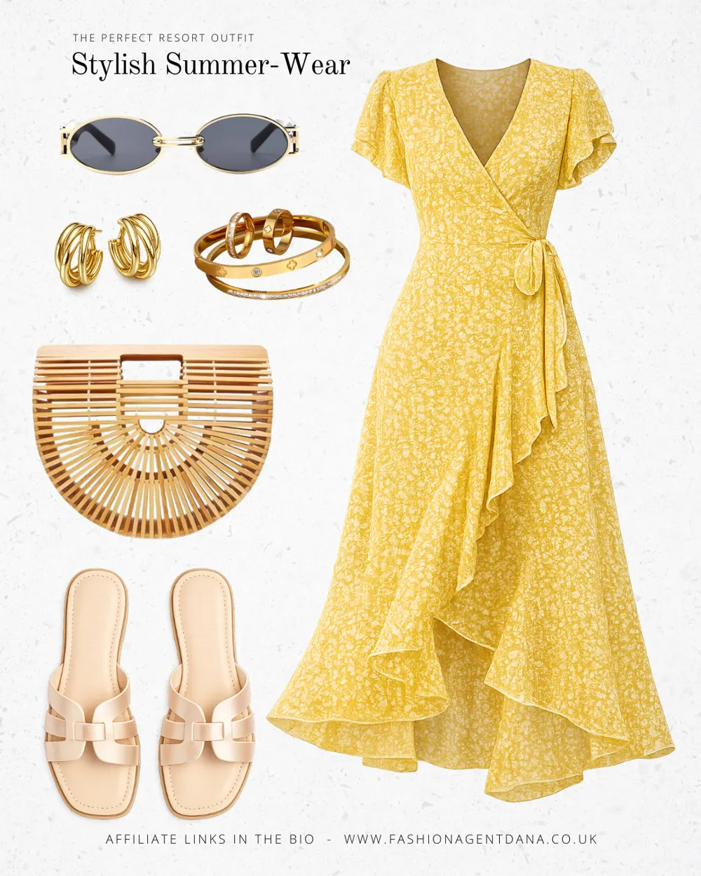 Summer Vibes outfit collage