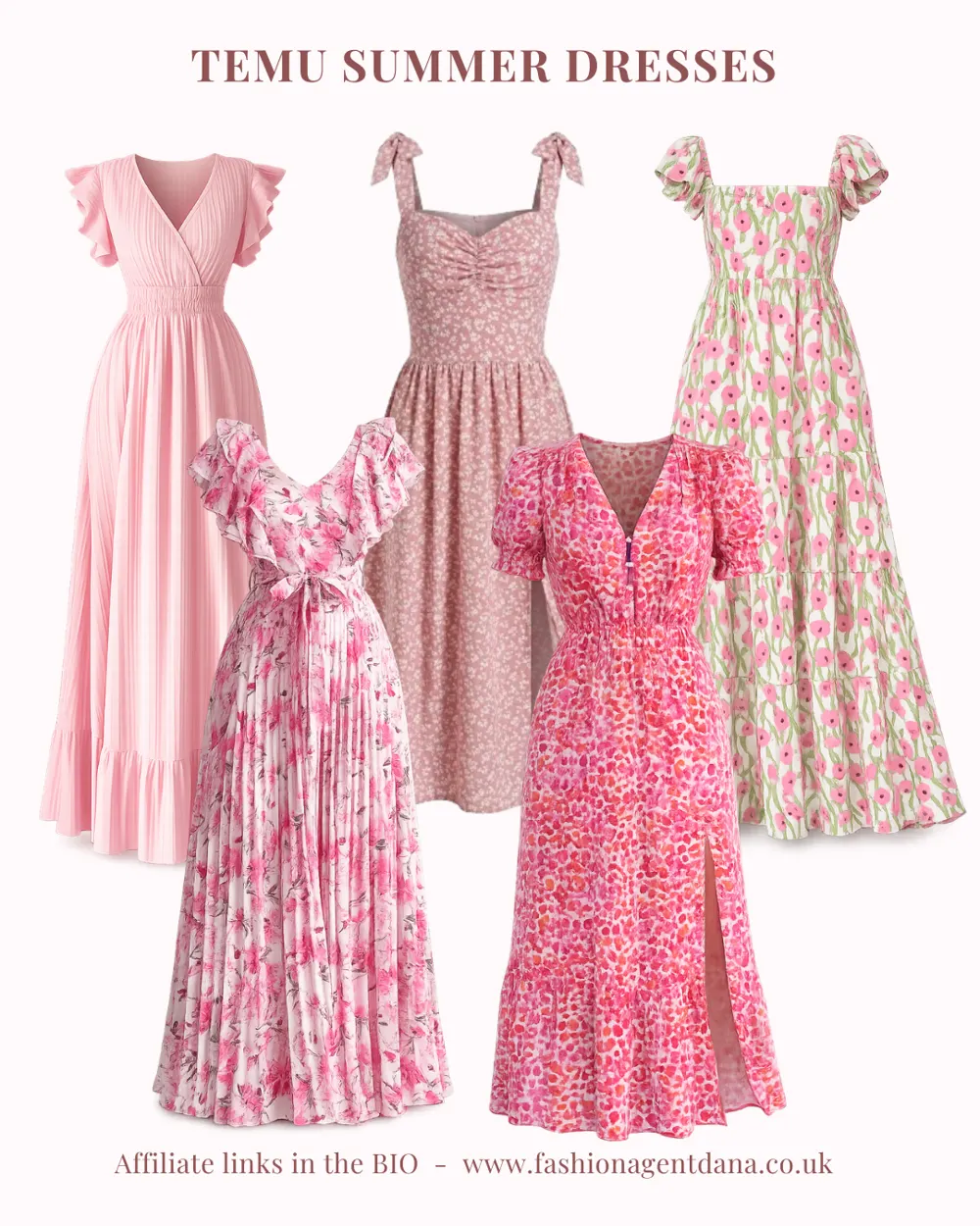 Summer Vibes outfit collage