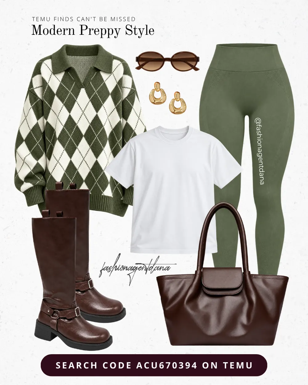 Cosy Stylish Finds outfit collage