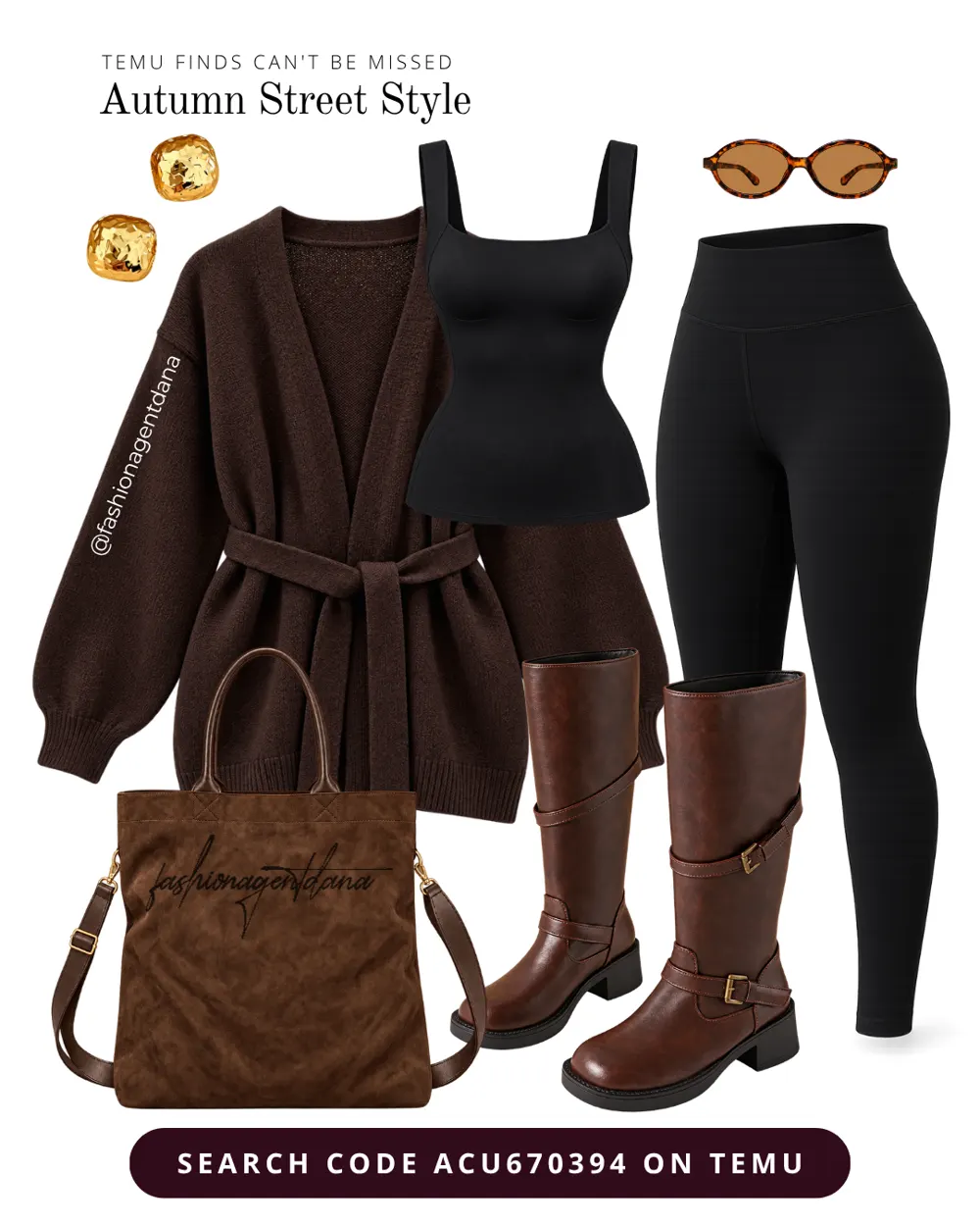 Autumn Street Style outfit collage