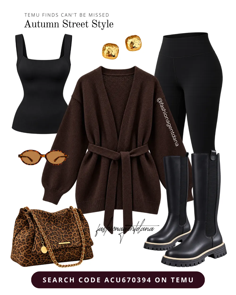 Autumn Street Style outfit collage