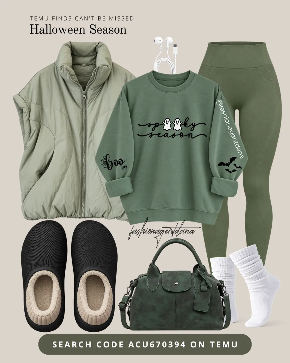 Cosy Season outfit collage